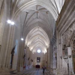 Interior of palencia cathedral