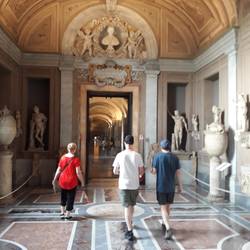 Heading to the Sistine Chapel