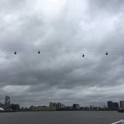 Cable cars over the Thames