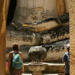 Der große Buddha ist zu groß für unsere Kamera.