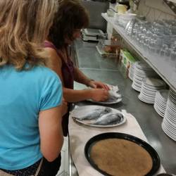 Bestellt wird in der Küche ...