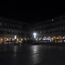 Main square at night