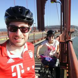 Auf der Brücke