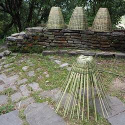 Bambuskörbe handgemacht