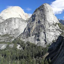 Mount Broderick, Liberty Cap & Nevada Falls