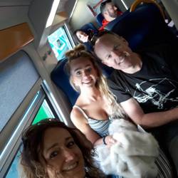 On our way to Pisa