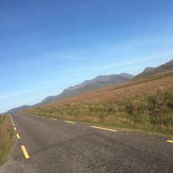 Road on Ballaghisheen pass