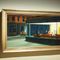 Nighthawks von Edward Hopper 1942, aus Chicago ausgeliehen