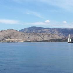 Griechische Küste, Albanische Berge