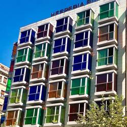 Interesting building facade