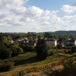 Blick auf den heutigen Übernachtungsstopp