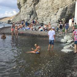Thermal beach on Kos SE coast