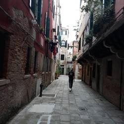 Walking back to collect our bags.