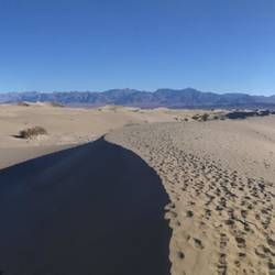 Sanddünen der Mesquite Ebene