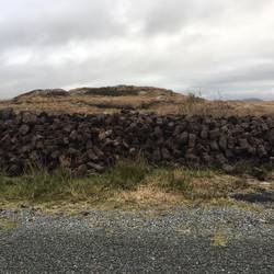 Cut peat