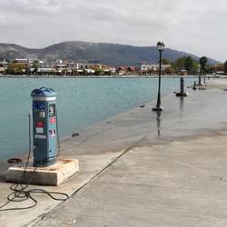 Festes Land im Wasser