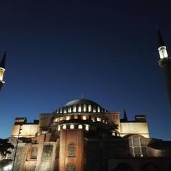 Hagia Sofia at night