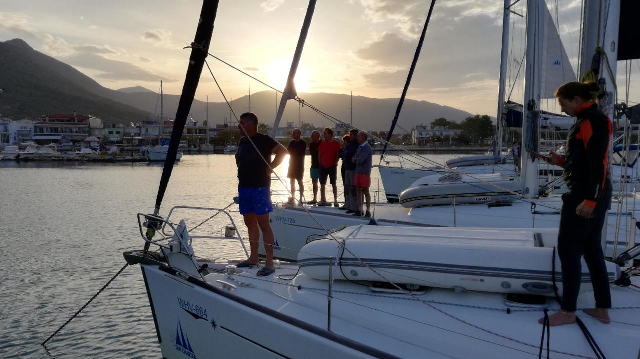 Zuschauer beim Ankersalat