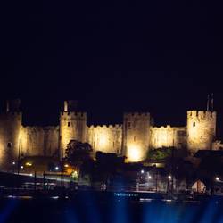 Conwy Castle at Night