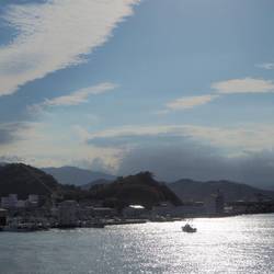 Hafeneinfahrt in Tokushima