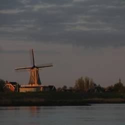 Windmill at Sunrise