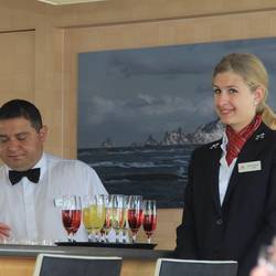 Nadia, Our Hotel Manager Aboard the Viking Ingvi