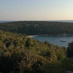 Patagon in der Bucht Kalamítsa