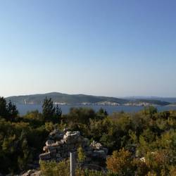 Blick von Antipaxos nach Paxos