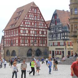 Town Plaza, Rothenburg ob der Tauber