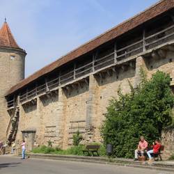 Medieval Town Wall of Rothenburg ob der Tauber