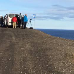 Lots of photo stops both coming and going. Photo stop to shoot an iceberg.