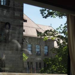 Courtroom for the 1945 Nuremberg Trials