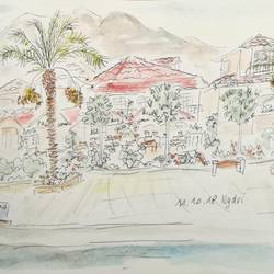 Restaurant direkt gegenüber