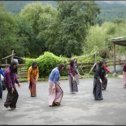 Frauen bei der Tanzprobe