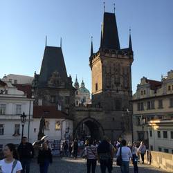 Brückenturm am Westende