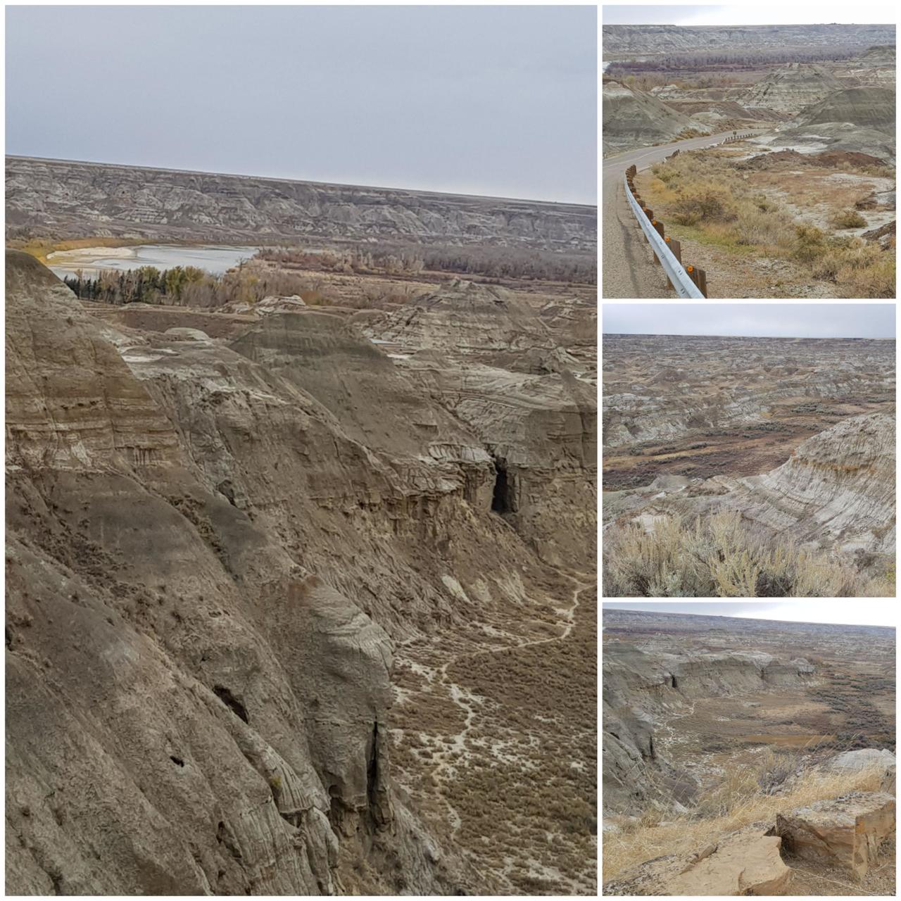 Badlands im Dinosaur PP