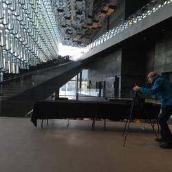 We will be here for a while, he's in the zone.