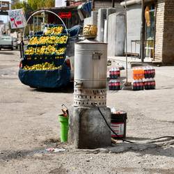 Heißes Wasser gibt es überall