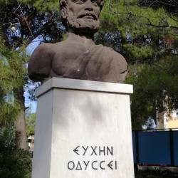 Auf Ithaka überall Odysseus' Spuren
