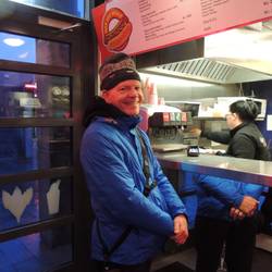 One of Our Favorite Places, The Hot Dog Stand By Our Hotel