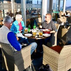 Mit Renate und Manfred lecker essen gewesen