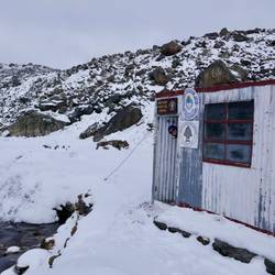 Das Refugio Paso del Viento- nicht mehr als eine Biwakschachtel