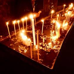 Kerze für meinen Vater