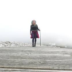 Welt den ganzen Tag in Nebel getaucht - magisch!