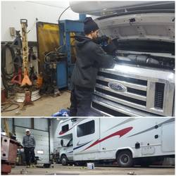 Oilchange bei Truck and Tractot