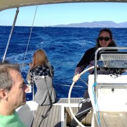 Ordentlich Welle schiebt uns nach Kefalonia