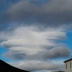 Not a Sierra Wave, but an Icelandic Wave over Gjogur.