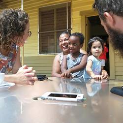 When the grandkids came to stay