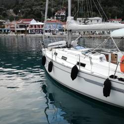 Frisch geputztes Boot in Sami