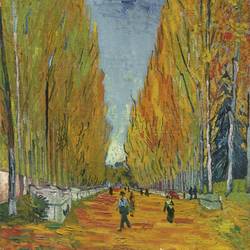 Van Gogh - one of his paintings of Les Alyscamps